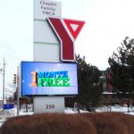 YMCA Sign